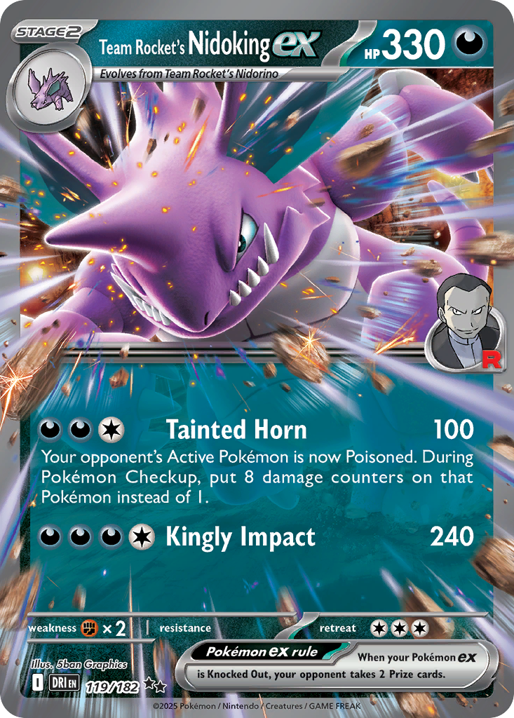 Rocket's Nidoking deck